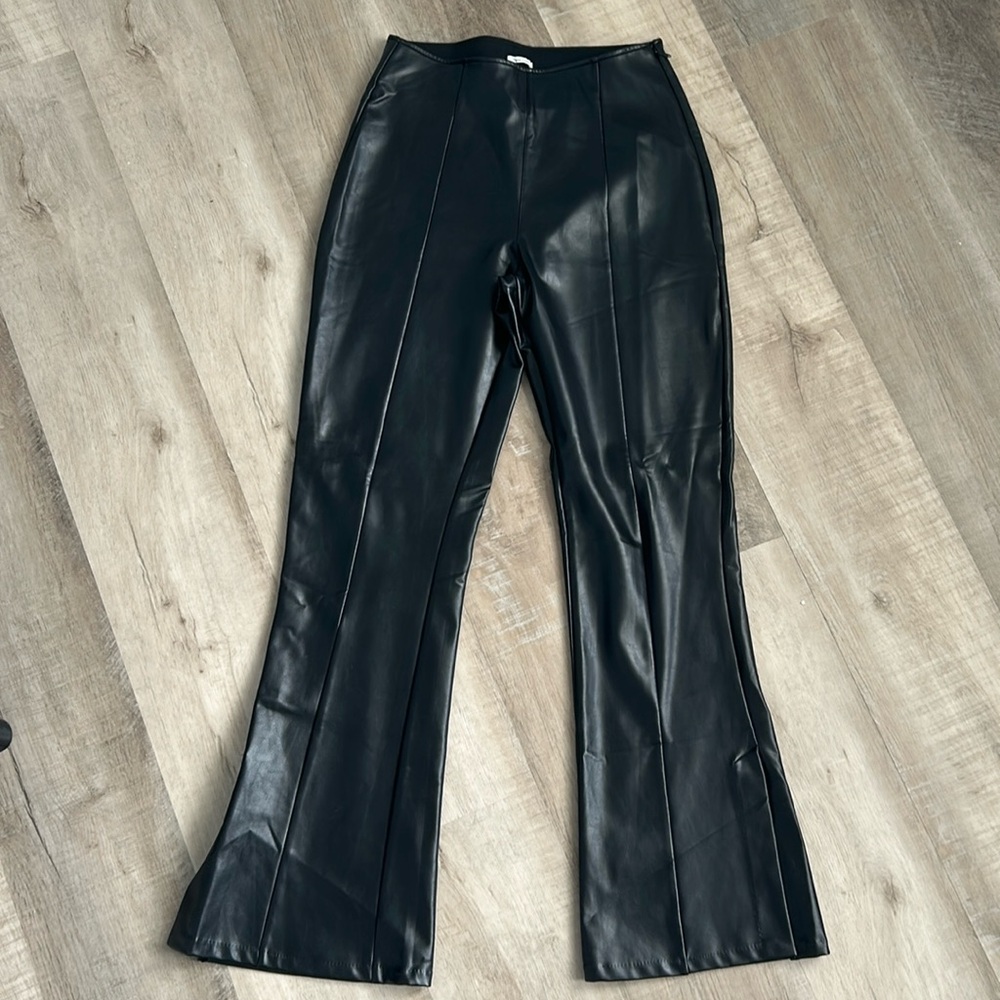 Abercrombie & Fitch Black Flared Pants